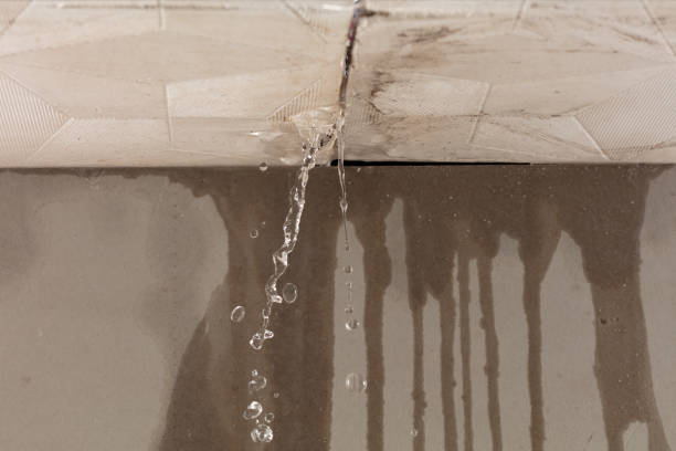 Professional Sewage Cleanup technician working in Lorenzo, TX